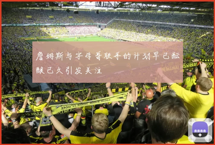 詹姆斯与字母哥联手的计划早已酝酿已久引发关注
